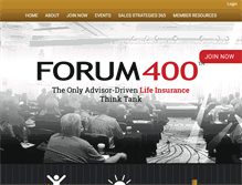 Tablet Screenshot of forum400.org